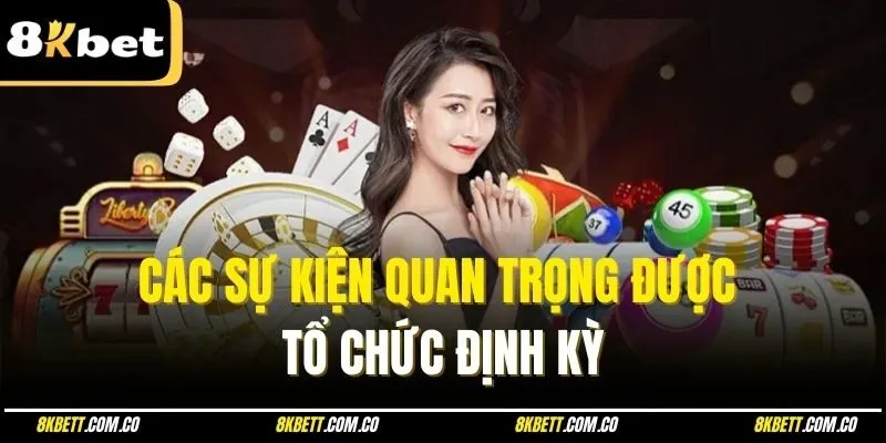 Các sự kiện quan trọng được tổ chức định kỳ